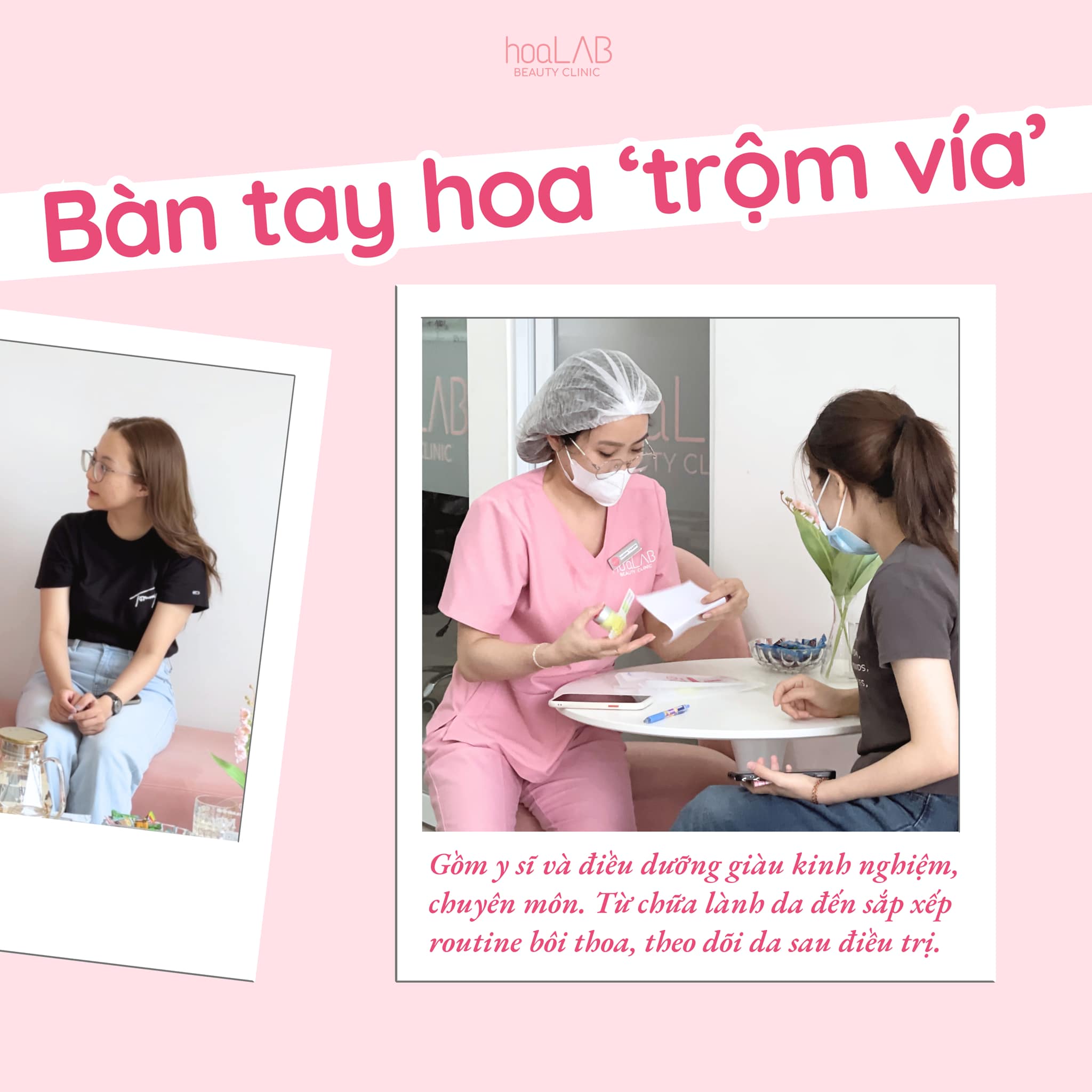 HoaLab Beauty Clinic - Những bàn tan hoa mát tay trộm vía