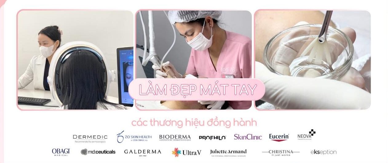 Ảnh bìa trang chủ giới thiệu về HoaLab - Thương hiệu làm đẹp mát tay, chuyên chăm sóc mọi vấn đề của da và nâng cấp da